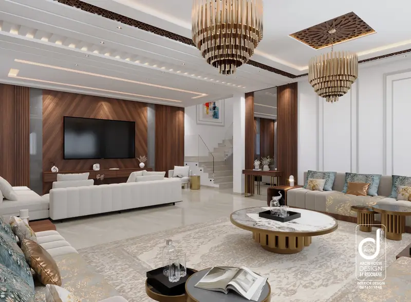 Salon marocain contemporain